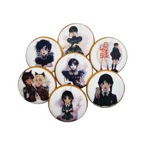 Dekoruoti meduoliniai sausainiai "Trečiadienė"