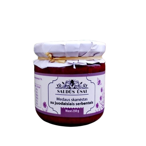 “Medaus skanėstas su Juodaisiais serbentais“, 250 g