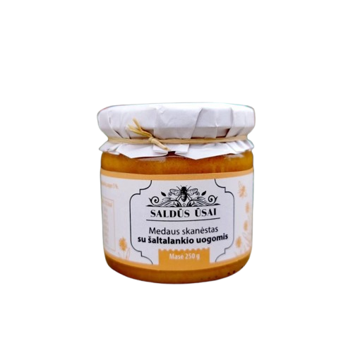 „Medaus skanėstas su Šaltalankio uogomis“, 250 g