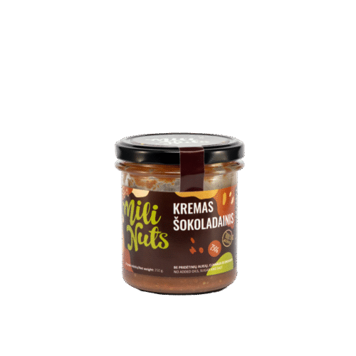 Riešutų kremas „Šokoladainis”, 250 g