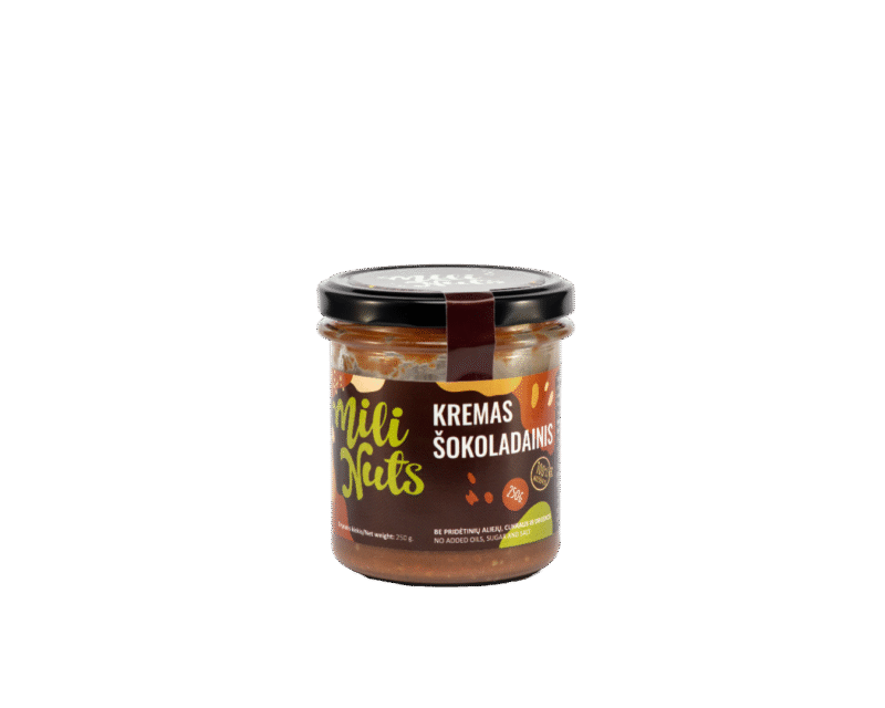 Riešutų kremas „Šokoladainis”, 250 g