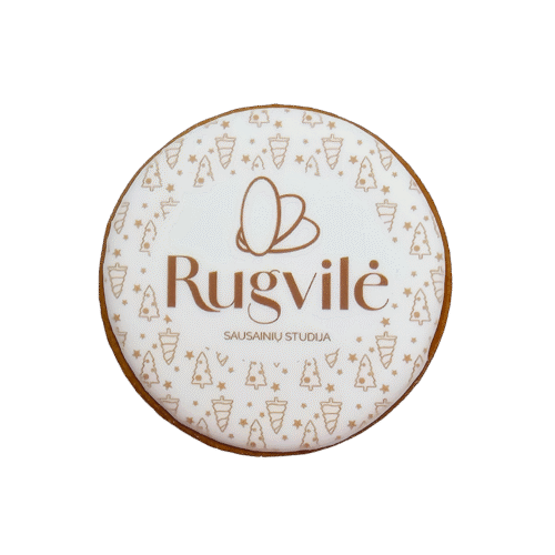 „Dekoruotas sausainis su logotipu“ L1, 1 vnt.