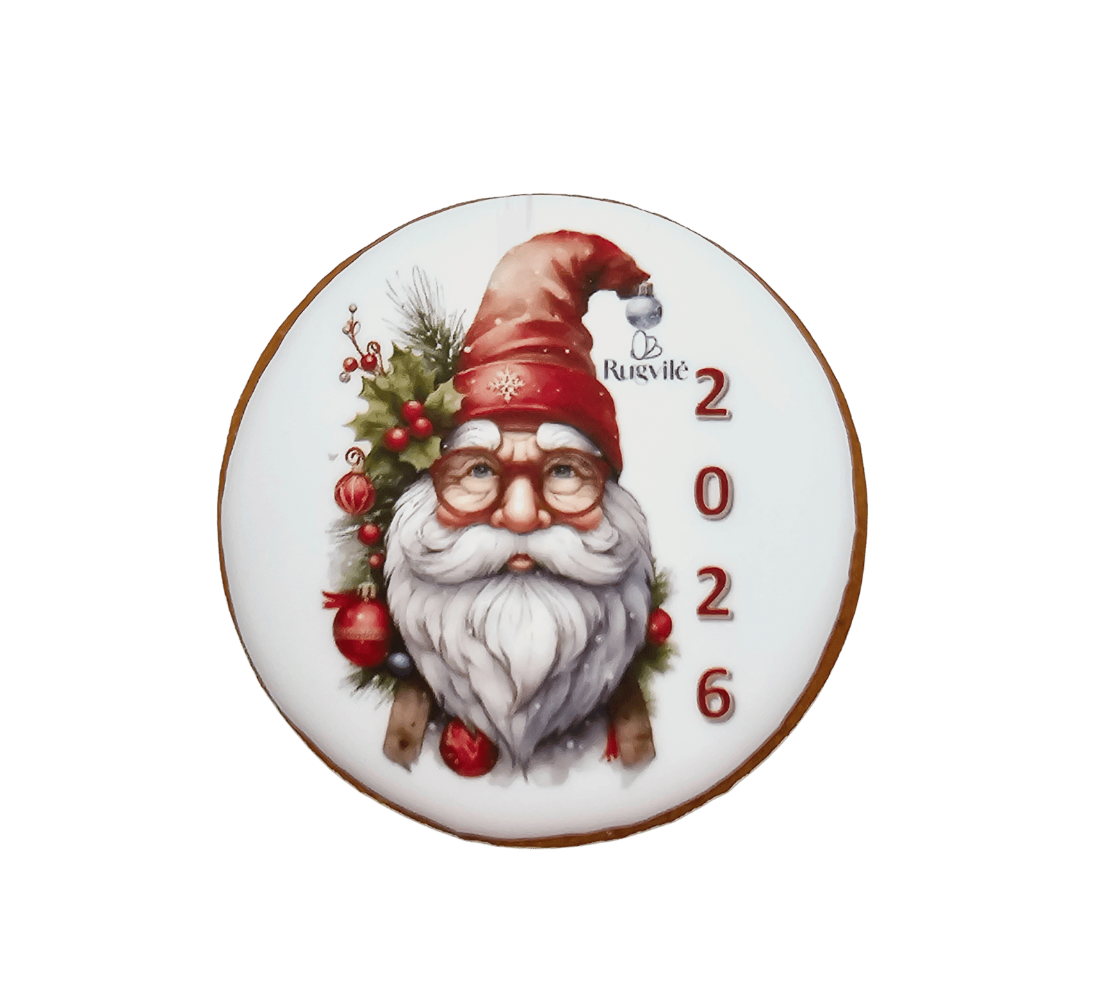 „Dekoruotas sausainis su logotipu“ L4, 1 vnt.