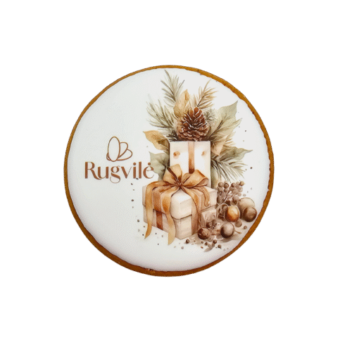 „Dekoruotas sausainis su logotipu“ L7, 1 vnt.