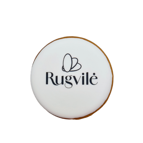 „Dekoruotas sausainis su logotipu“ L8, 1 vnt.