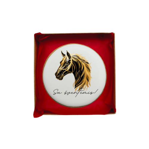 Dekoruotas meduolinis sausainis „Kalėdos” K67, 1vnt.