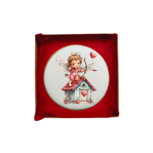 Dekoruotas meduolinis sausainis „Valentino diena” V29, 1vnt.