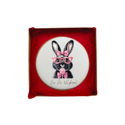 Dekoruotas meduolinis sausainis „Velykos6” , 1vnt.