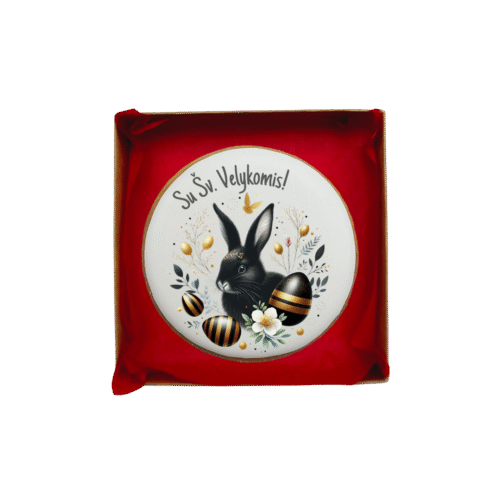 Dekoruotas meduolinis sausainis „Velykos7” , 1vnt.