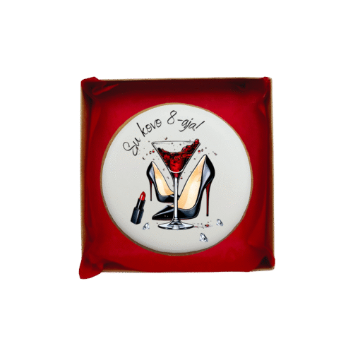 Dekoruotas meduolinis sausainis „Moters diena6” 1vnt.