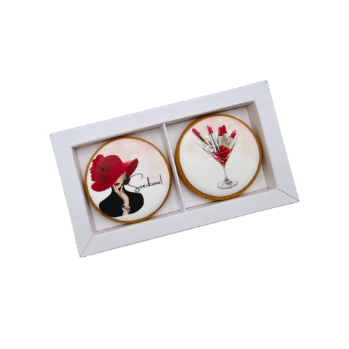 Dekoruoti meduoliniai sausainiai „Moters diena13” 2vnt.