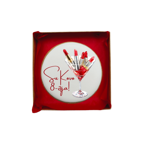 Dekoruotas meduolinis sausainis „Moters diena8” 1vnt.