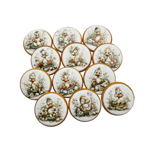 Dekoruoti meduoliniai sausainiai „Velykos37“ 1vnt.