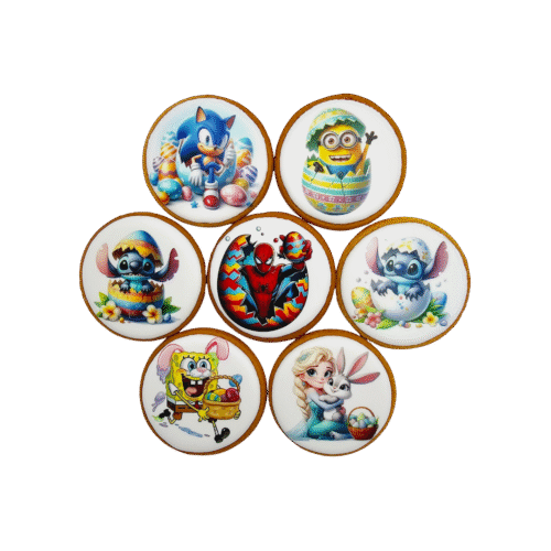 Dekoruoti meduoliniai sausainiai „Velykos41“ 1vnt.